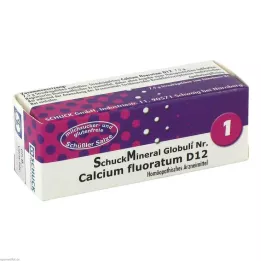 SCHUCKMINERAL Globules 1 Calcium fluoratum D12, 7,5 g
