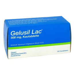GELUSIL LAC Kramtomosios tabletės, 100 vnt