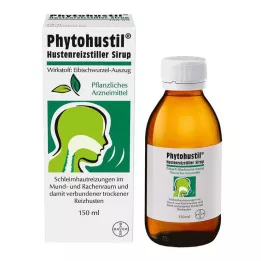 PHYTOHUSTIL Kosulį slopinantis sirupas, 150 ml
