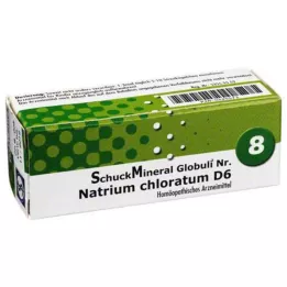 SCHUCKMINERAL Globules 8 natrio chloratum D6, 7,5 g