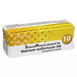 SCHUCKMINERAL Gumbeliai 10 sodium sulfuricum D6, 7,5 g