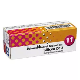 SCHUCKMINERAL Globules 11 Silicea D12, 7,5 g