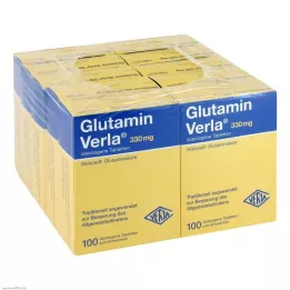 GLUTAMIN VERLA dengtos tabletės, 1000 vnt