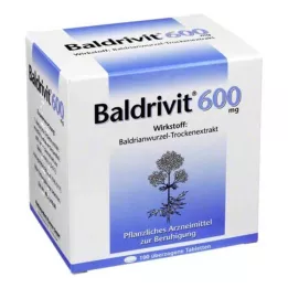 BALDRIVIT 600 mg dengtos tabletės, 100 vnt