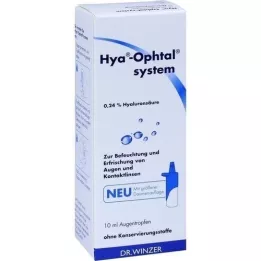 HYA-OPHTAL sistemos akių lašai, 10 ml