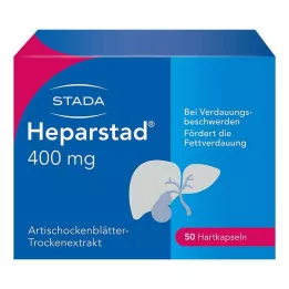 HEPARSTAD Artišokų kapsulės, 50 vnt
