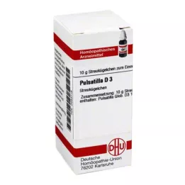 PULSATILLA D 3 globuli, 10 g