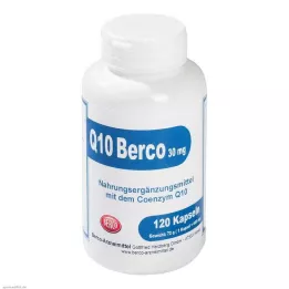 Q10 BERCO 30 mg kapsulės, 120 vnt
