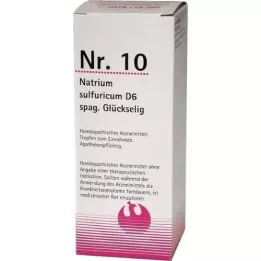 NR.10 Natrum sulfuricum D 6 spag. Glückselig, 100 ml