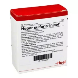 HEPAR SULFURIS INJEEL Ampulės, 10 vnt