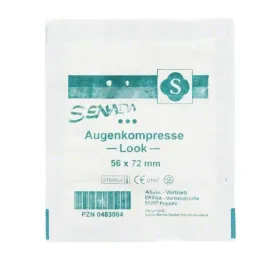 Look akių kompresas sterilus, 1 vnt