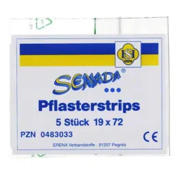 Gipso juostos Senada 19x72 mm, 5 vnt