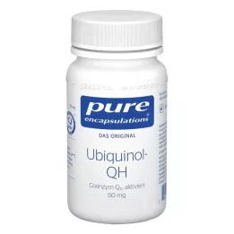 PURE ENCAPSULATIONS Ubiquinol QH 50 mg kapsulės, 60 vnt