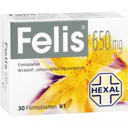 FELIS 650 mg plėvele dengtos tabletės, 30 vnt