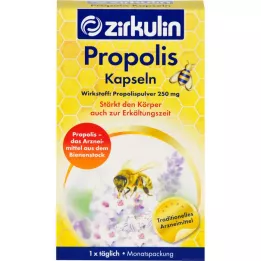 ZIRKULIN Propolio kapsulės, 30 vnt