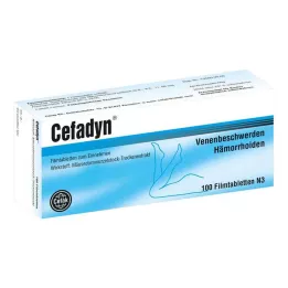 CEFADYN Plėvele dengtos tabletės, 100 vnt
