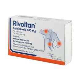 RIVOLTAN Velnio letena 480 mg plėvele dengtos tabletės, 100 vnt