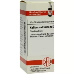 KALIUM SULFURICUM D 200 rutuliukų, 10 g