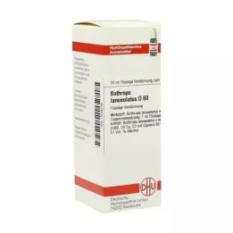 BOTHROPS lanceolatus D 60 Skiedimas, 20 ml