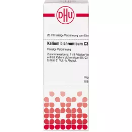 KALIUM BICHROMICUM C 3 skiedimas, 20 ml