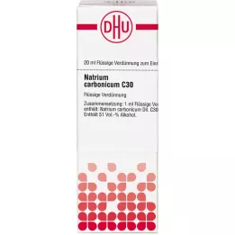 NATRIUM CARBONICUM C 30 praskiedimas, 20 ml