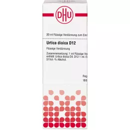 URTICA DIOICA D 12 Skiedimas, 20 ml