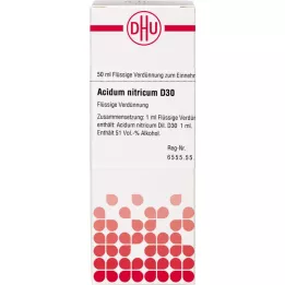 ACIDUM NITRICUM D 30 Skiedimas, 50 ml
