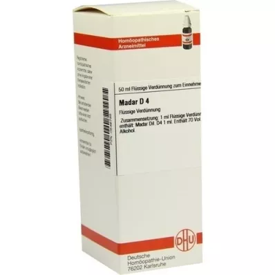 MADAR D 4 Skiedimas, 50 ml MADAR D 4 Skiedimas, 50 ml