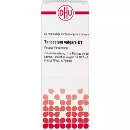 TANACETUM VULGARE D 1 skiedimas, 50 ml