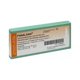 PANALGAN Ampulės, 10 vnt
