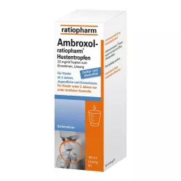 AMBROXOL-Ratioparm kosulio lašai, 100 ml