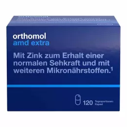 ORTHOMOL AMD papildomos kapsulės, 120 vnt