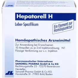 HEPATORELL H ampulės, 10X2 ml