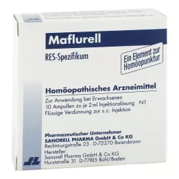 MAFLURELL Ampulės, 10X2 ml