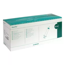 OMNIFIX Solo Spr.20 ml Luer Lock be latekso, 100X20 ml