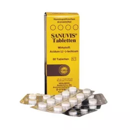 SANUVIS Tabletės, 80 vnt