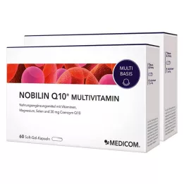 NOBILIN Multivitaminų kapsulės Q10, 120 vnt