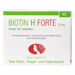 BIOTIN H forte tabletės, 40 vnt