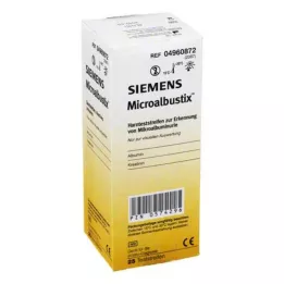 MICROALBUSTIX vizualiai įvertintos Harnesto juostelės, 25 valandos