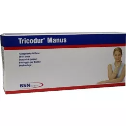 TRICODUR Manus riešo tvarstis dešinėje S/M odos, 1 vnt