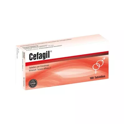 CEFAGIL Tabletės, 100 vnt