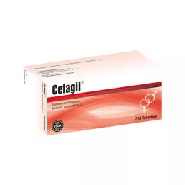 CEFAGIL tabletės, 200 ST