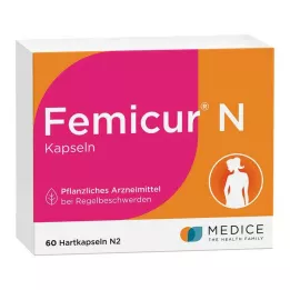 FEMICUR N kapsulės, 60 ST