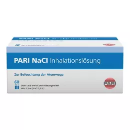 PARI NaCl inhaliacinio tirpalo ampulės, 60X2,5 ml