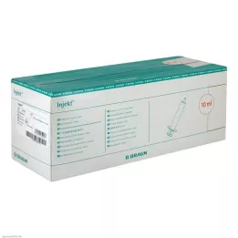 INJEKT Solo švirkštas 10 ml LL centrinis PVC-be, 100X10 ml