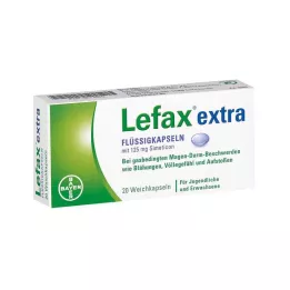 LEFAX papildomo skysčio kapsulės, 20 vnt