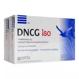 DNCG ISO Tirpalas purkštuvui, 100X2 ml