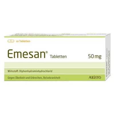 EMESAN Tabletės, 10 vnt
