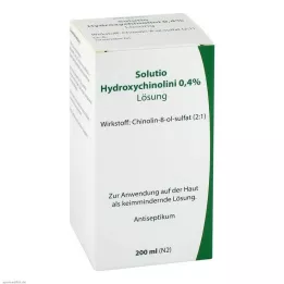 SOLUTIO HIDROKSIKVINAS. 0,4%, 200 ml
