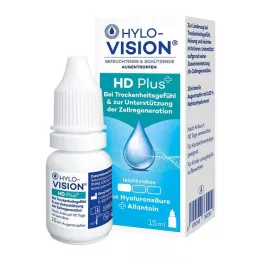 HYLO-VISION HD Plus akių lašai, 15 ml